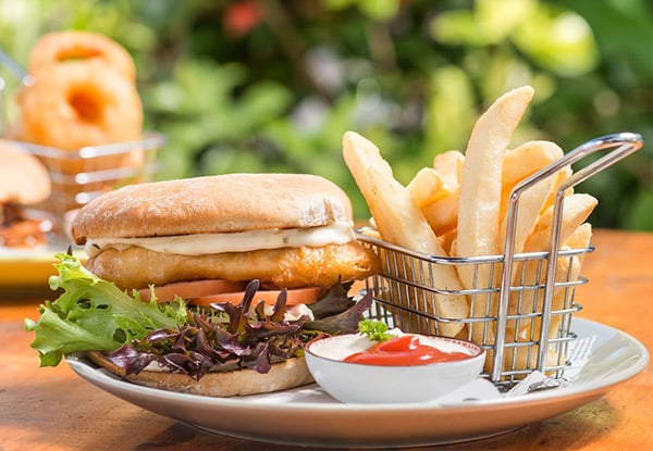 $19 for Two Classic Burgers & Two Sides for Two People or $29 for Two Meals & Two Sides - Options for Four People