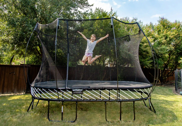 Springfree Classic Trampoline Range - Available in Medium Round, Medium Oval or Large Oval