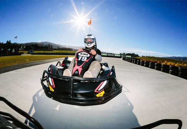 $25 for an Outdoor Go Kart Session (value up to $39)
