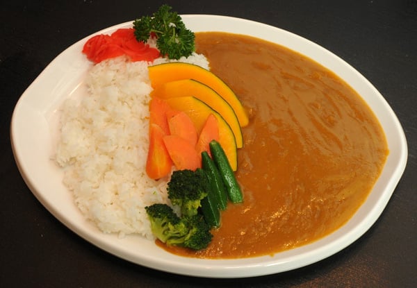 Two Large Lunchtime Japanese Style Curry - Two Choices of Toppings