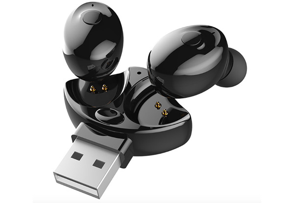 Bluetooth Mini Wireless Earphones Compatible with Android & iOS