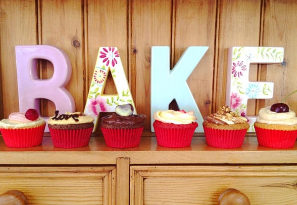 $20 for a Box of Six Cupcakes – Options for Pick Up or Valentine's Day Delivery