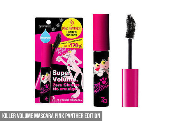 $9.99 for ZA Pink Panther Killer Volume Mascara (RRP $23)