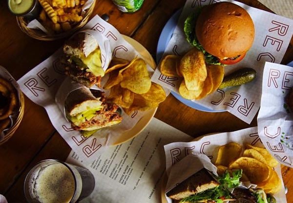 $20 for Two Gourmet Sandwiches or Burgers & Two Carlsbergs or House Wines or $10 for One