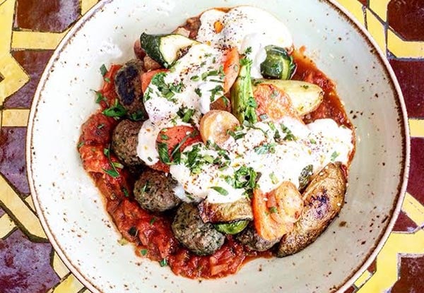 $60 Mediterranean Food & Drinks Voucher for Casablanca NorthWest on Sunday to Thursday - Option for Friday & Saturday