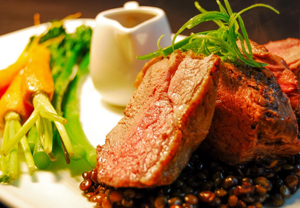 $49 for a Dining Experience for Two incl. Two Mains, Two Glasses of House Wine or House Beer – Options for 4 - 8 People (value up to $344)