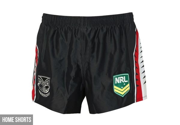 NRL ISC Warriors Shorts - Three Styles Available