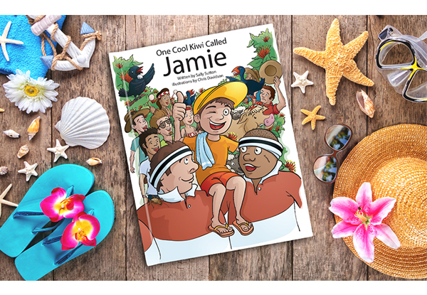 Personalised Children's Storybook - Options for  "Can You See Me?", "Goodnight Sleeptight", "One Cool Kiwi", "The Dinosaurs are Coming!", "Happy Birthday" or "The Great Australian Bounce-Around"