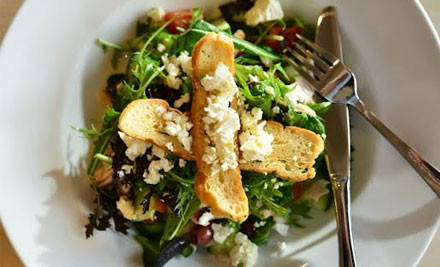 $40 for Two Mains & Two Glasses of Wine or Beer (value up to $74)