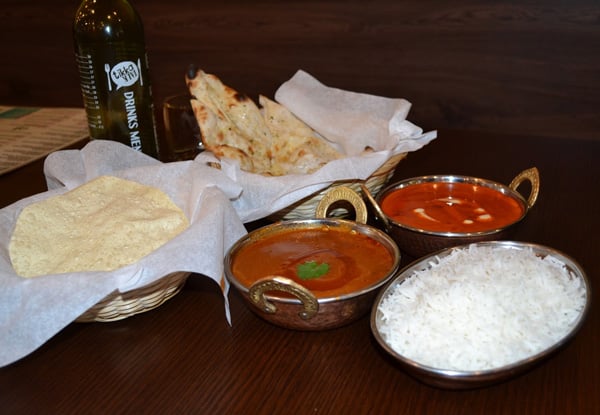 $41 for a Two-Course Banquet for Two People or $80 for Four People