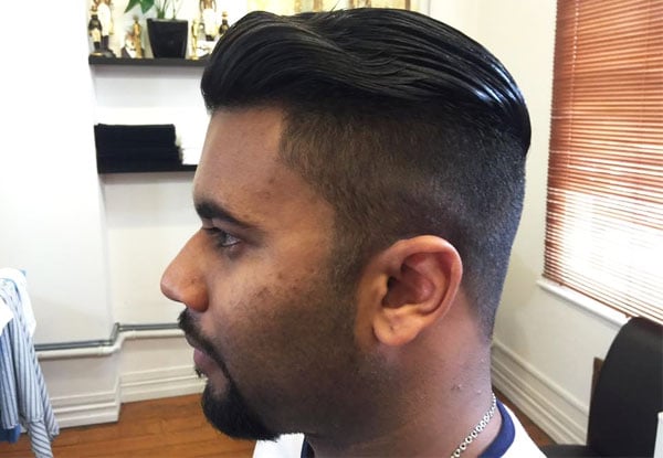 $25 for a Gents' Precision Executive Cut incl. Hot Towel & Head Massage, or $40 for Two Cuts