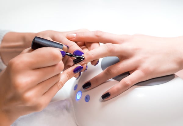 Gel Manicure or Pedicure with $10 Return Voucher  - Option for Both