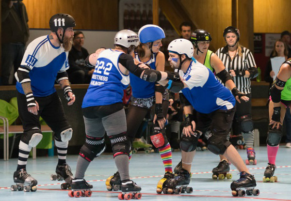 $20 for Two Adult Tickets, $30 for a Family Pass, or $5 for a Kids' Ticket to Otautahi Roller Derby Triple BeheadHER -
Final Game 27th May