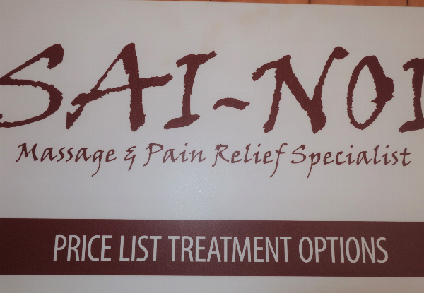 Sai-Noi Massage Spa Yaldhurst
