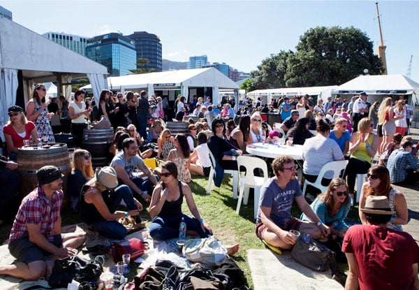 $29.95 for One Entry to a Wellington Wine & Food Festival Session - 19th & 20th February 2016, Waitangi Park (value up to $39.95)