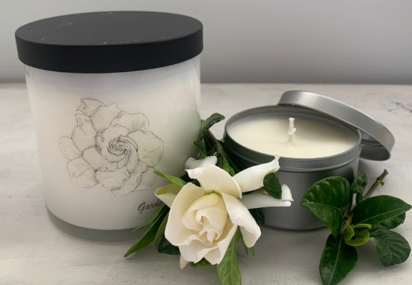 NZ Made Luxurious Soy Candle with Getaway Kiwi Candle - Six Scents Available