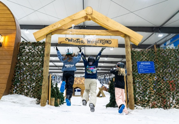 One-Hour Winter Wonderland Pass for One incl. Tube/Toboggan Hire & Snow Boots & Helmet Hire - Valid until 30th November 2026
