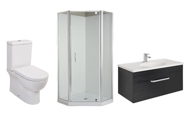 $1,299 for A Three-Piece, Essential Bathroom Package – Options to Purchase Individually