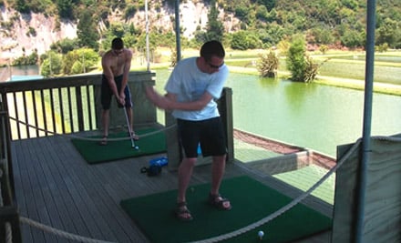 Golf Challenge, Bucket & 45 Balls