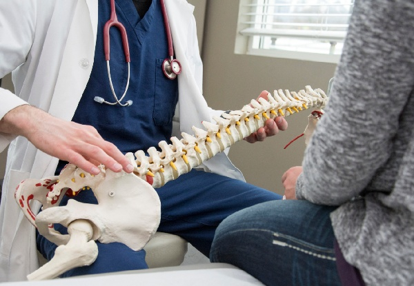 Chiropractic Initial Examination Incl. X-Rays, Report of Findings & Spinal Adjustment