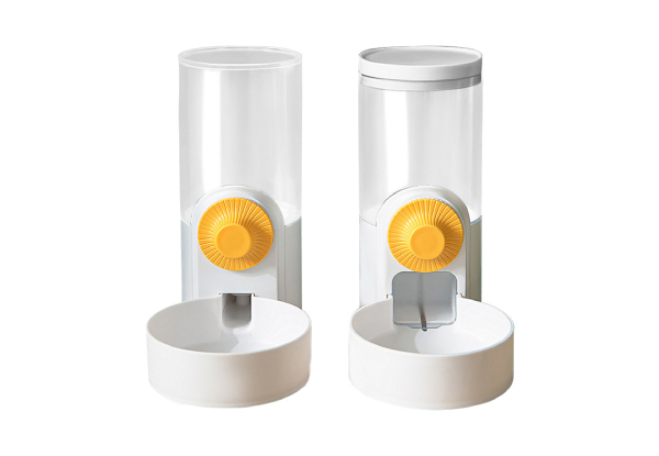Pet Water Dispenser & Food Feeder Set