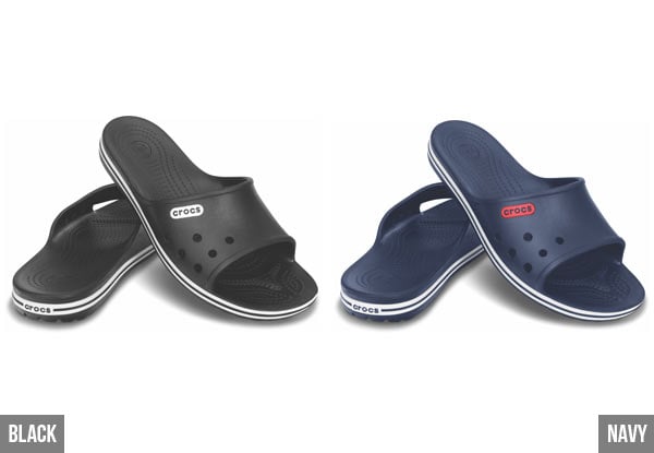 From $25 for a Pair of Unisex Crocs Crocband LoPro Slides Available in Two Colours