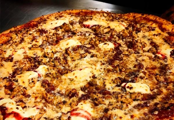 Two 12" Pizzas at Bethlehem Pizza Library -
 Valid 4.30 - 8.30pm at the Bethlehem Location Only