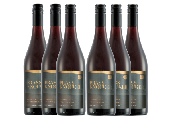 6 Bottles of Central Otago Pinot Noir McArthur Ridge Brassknocker - Option for 12 Bottles
