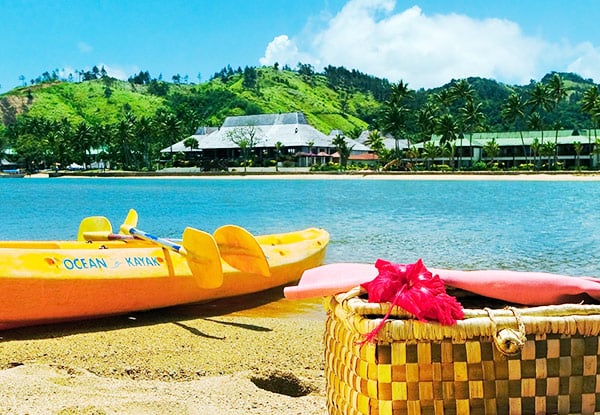 From $1,599 for a Five-Night Family Package at Naviti Resort incl. Accommodation, All Meals, Snorkeling Trip, Night Entertainment & More – Valid for Two Adults & Two Children Under 12 (value up to $2,910)