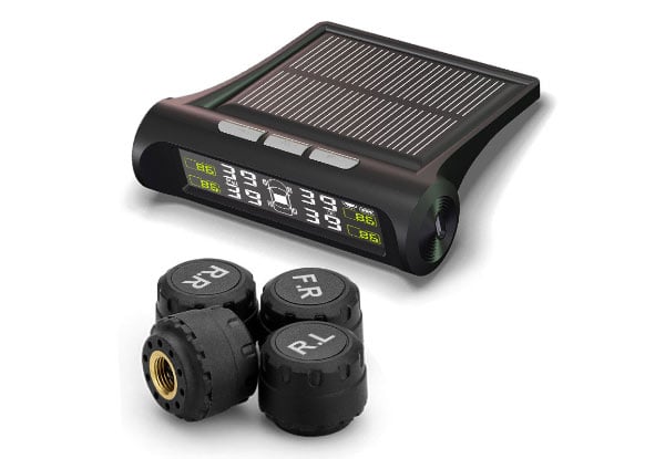 Solar Power Tyre Pressure Monitoring System
