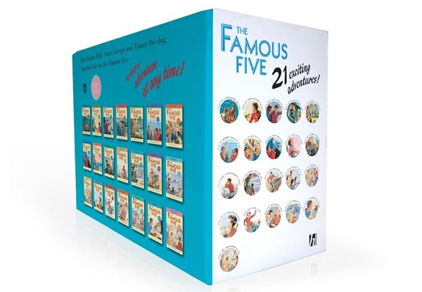 $64.99 for a 'Famous Five' Children's 21-Book Box Set