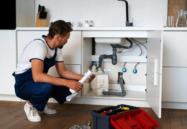 Two Hours of Plumbing Services at Your Home - Option for Four Hours