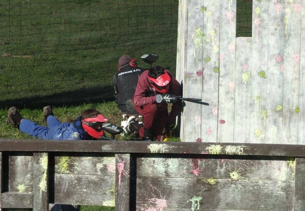 Three-Hours of Open-Air Paintball incl. Gun, Mask & 150 Paintballs for Each Player - Options for up to 30 People