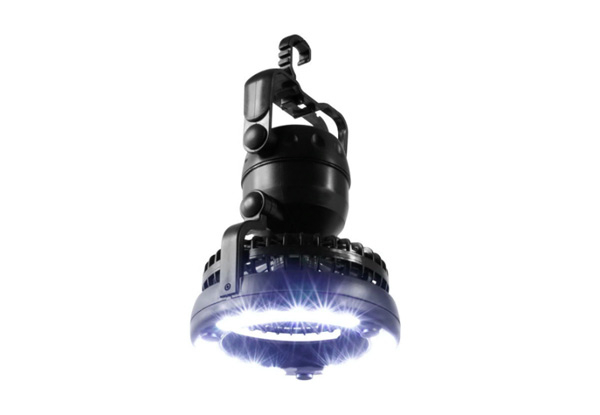 Two-in-One Portable LED Lantern incl. Fan