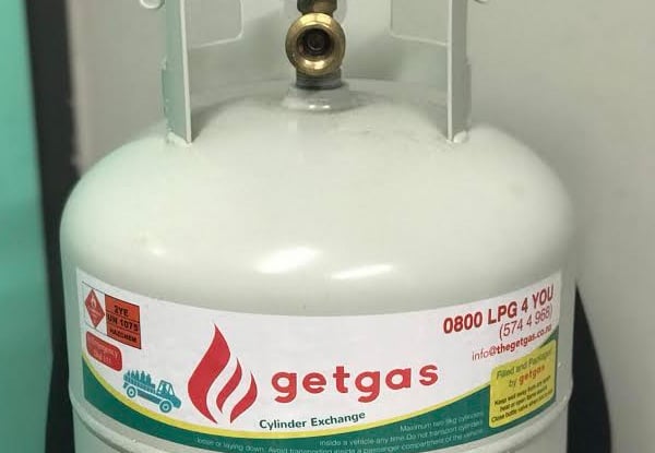 9kg LPG Gas Bottle Filled, Swapped & Delivered to Your Door - Option for a New 9kg LPG Bottle, Filled & Delivered to Your Door