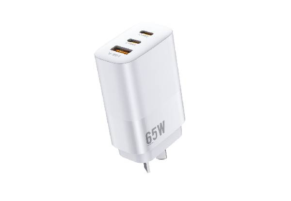 Titan 65W Ultra Fast Charger with Two USB-C & USB-A