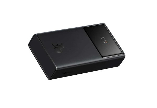 Baseus Star-Lord 10000mAh 30W Fast Charge Power Bank Digital Display USB-C Cable Black