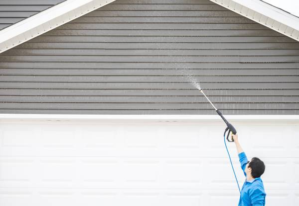 Exterior House Cleaning Service - Options for Moss & Gutter Treatment, Moss & House Wash, Gutter + House Wash, or Full Exterior Package for Single-Storey or Two-Storey Houses up to 200m2