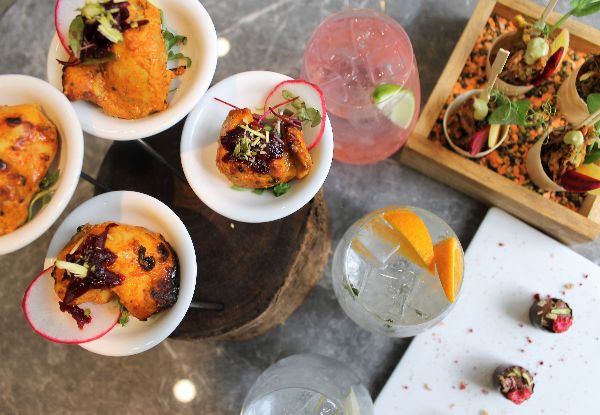 Gin-Tasting Masterclass with Canapes at DoubleTree by Hilton Wellington for One - Option for Two People Available - Valid on Sunday 25th November 2018