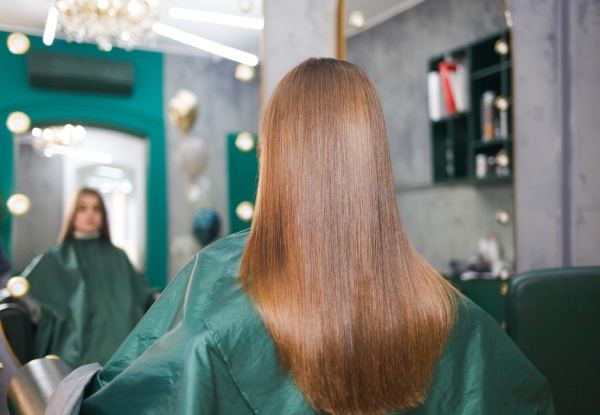 Keratin Treatment Package - Option to incl. Hair Trim or Head Foils, Toner & Straightening