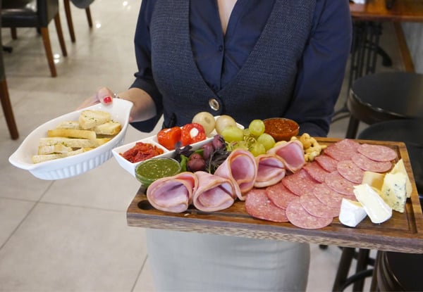 Two Antipasto Platters & Four Drinks for Four People - Options for up to Ten People
