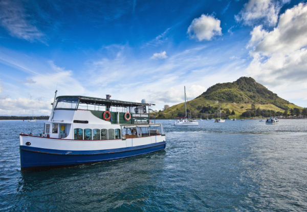 Scenic One-Hour Cruise of the Stunning Tauranga Harbour Aboard Kewpie for Two - Options up to Four People or Family Pass
