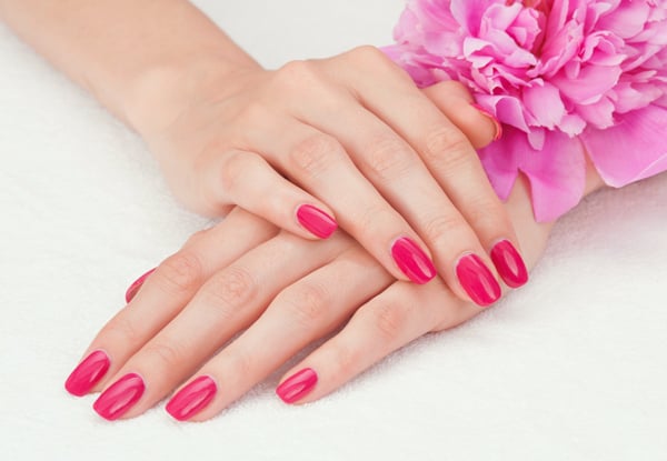 $24 for a Gel Polish Mini Manicure or Pedicure, or $45 for Both - incl. Nail Art (value up to $96)