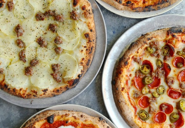 Classic Italian Pizzas for Two People - Options for up to Six People