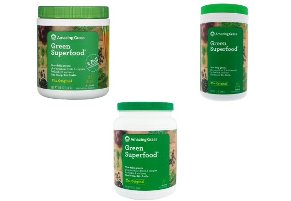 Amazing Grass Green Superfood The Original - Three Sizes Available