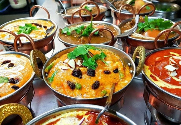 Maharaja Indian Restaurant Winter Banquet - Options for Two, Four or Six People