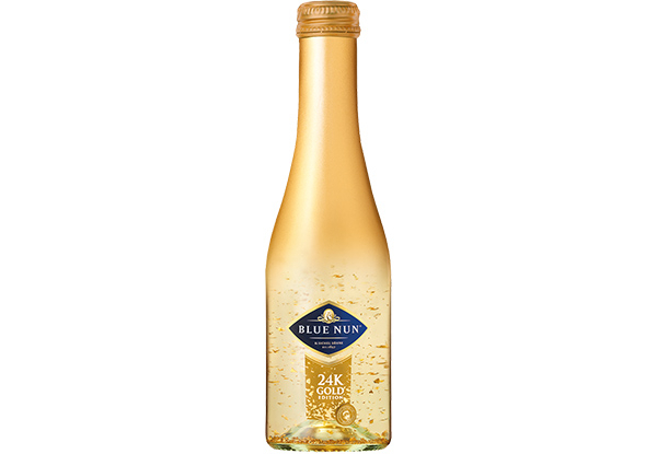 24-Pack Blue Nun 24k Gold Sparkling Wine 200ml