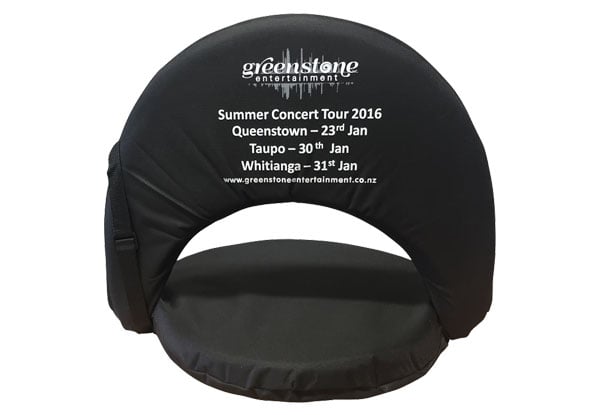 $20 for a Portable Lounger Chair - Available in Black