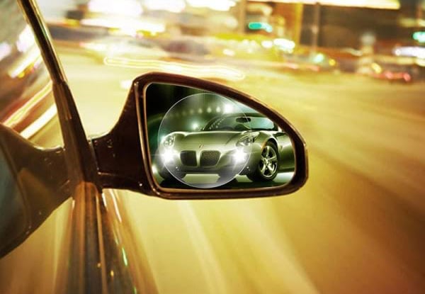 One Car Rearview Mirror Protective Film - Options for a Two- or Four-Pack