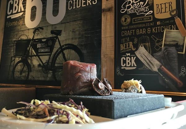 $38 for Any Two Main Meals or Two Stone Grills, $75 for Four or $110 for Six (value up to $233.40)